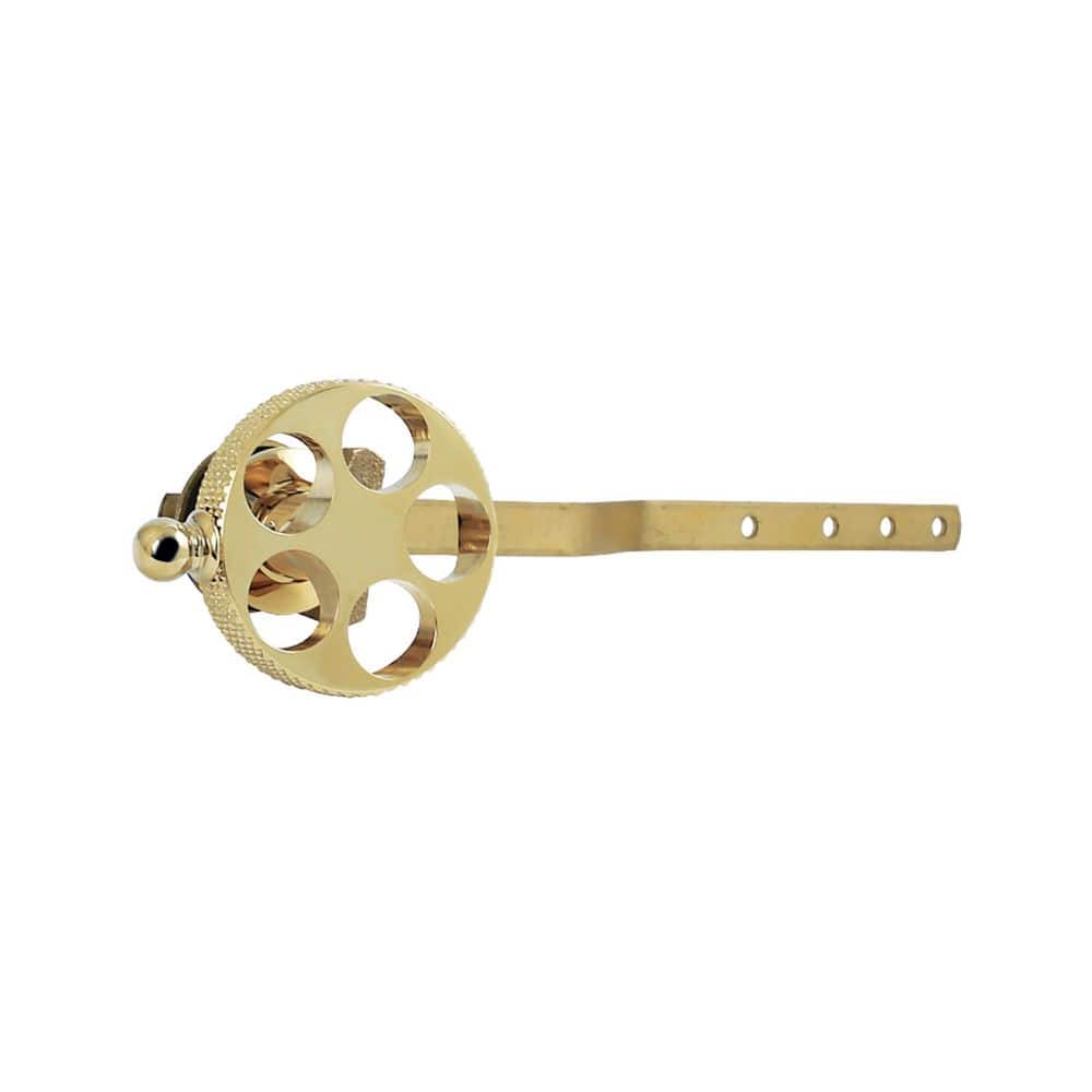 Webb Toilet Tank Lever in Polished Brass