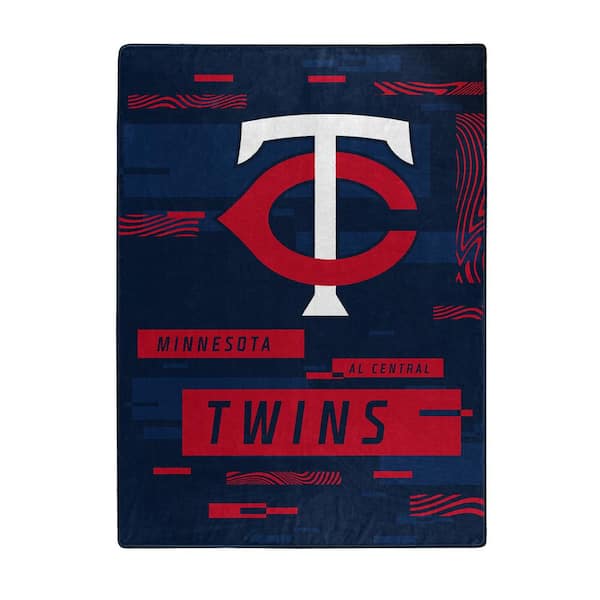 THE NORTHWEST GROUP MLB Digitize Minnesota Twins Raschel Throw Blanket