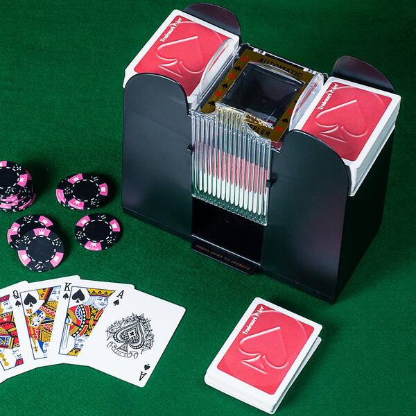 Bicycle Automatic Card Shuffler 1-2 Decks of Poker or Bridge Size Playing Cards 