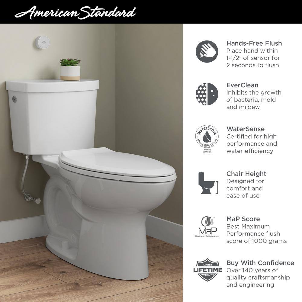 Cadet Pro White Vitreous China Elongated Toilet Bowl