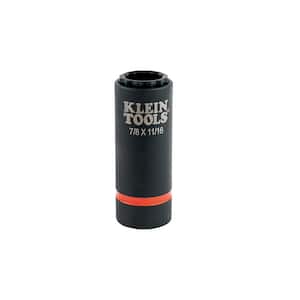 2-in-1 Impact Socket, 12-Point, 7/8 and 11/16-Inch