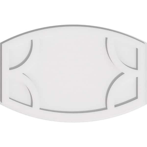 1 in. P X 24 in. W X 16 in. H Kailey Architectural Grade PVC Contemporary Ceiling Medallion