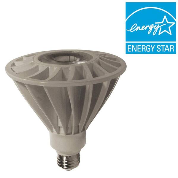 TCP 120W Equivalent Bright White (3000K) PAR38 Dimmable LED Flood Light Bulb