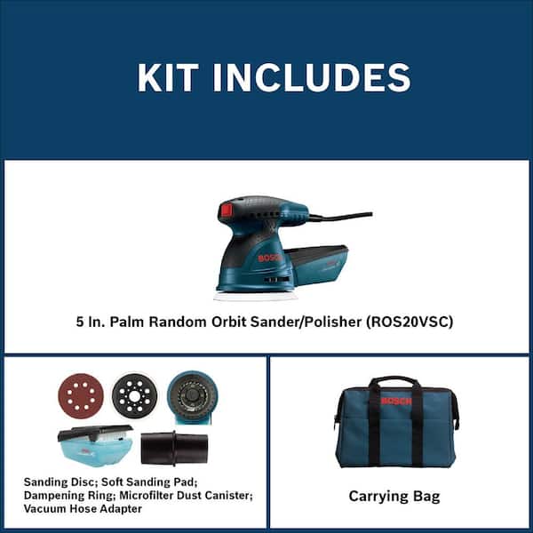 Bosch Expert M480 Sanding Net Starter Set – Low Dust, Long Lasting, For Orbital Sanders - View #6
