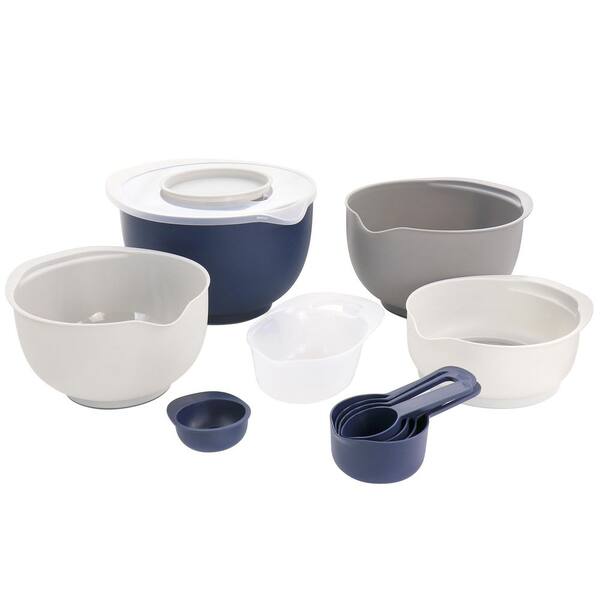 All In One 12 Piece Plastic Baking Tool Set in Blue