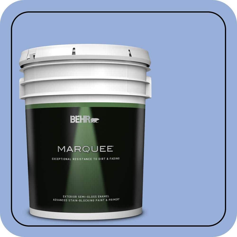 5 gal. #590B-4 Anemone Semi-Gloss Enamel Exterior Paint & Primer price history on PriceWatchPro