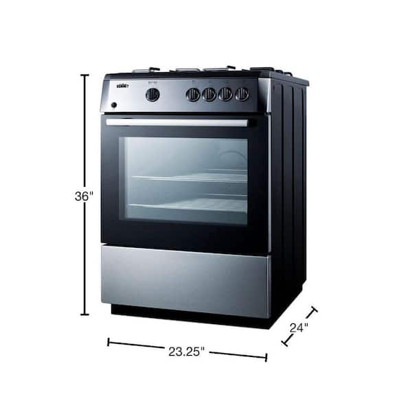 GE 24inch 2.7 Cu. Ft. Electric Wall Oven with Dual Convection & Self Clean  - Stainless Steel