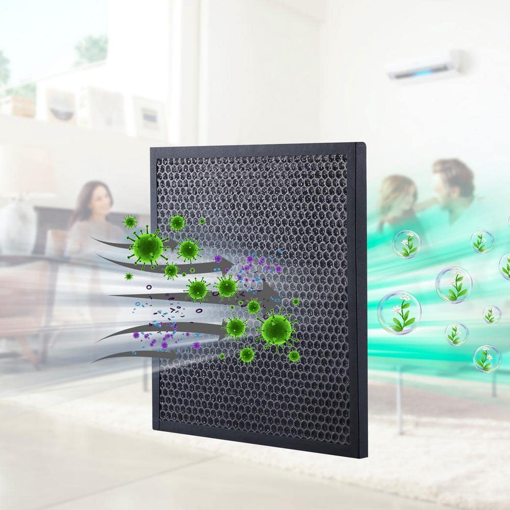 VEVOR 16'' x 19'' Activated Carbon Air Filter Replacement, 3 Pack