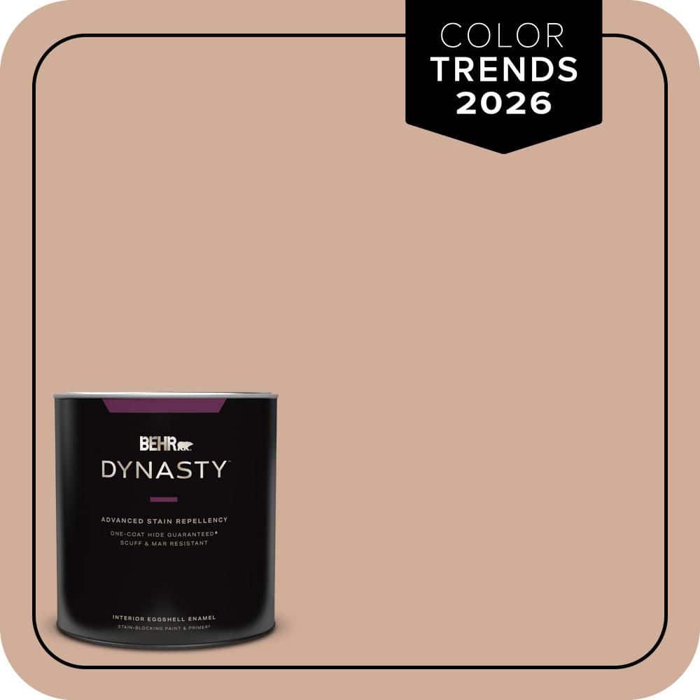 1 qt. #S200-3 Iced Copper Eggshell Enamel Interior Stain-Blocking Paint and Primer price history on PriceWatchPro