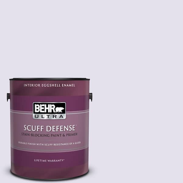 BEHR ULTRA 1 gal. #650C-2 Powdery Mist Extra Durable Eggshell Enamel Interior Paint & Primer