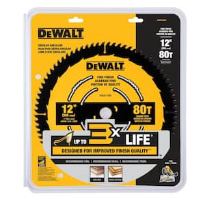 12 in. 80-Tooth Circular Saw Blade