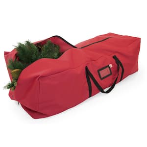48 in. Red Multi-Use Decoration Storage Bag