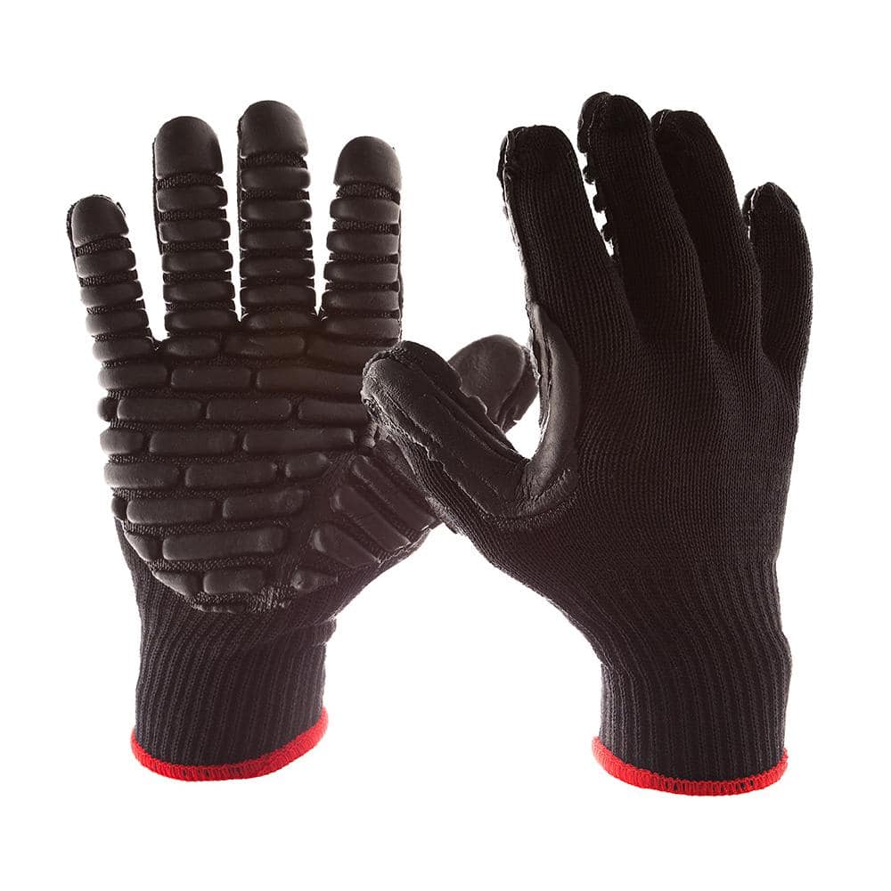 BLACKMAXX PRO Medium Anti-Vibration Gloves (Pair) VI473730 - The Home Depot BLACKMAXX PRO Medium Anti-Vibration Gloves (Pair) VI473730 - The Home Depot