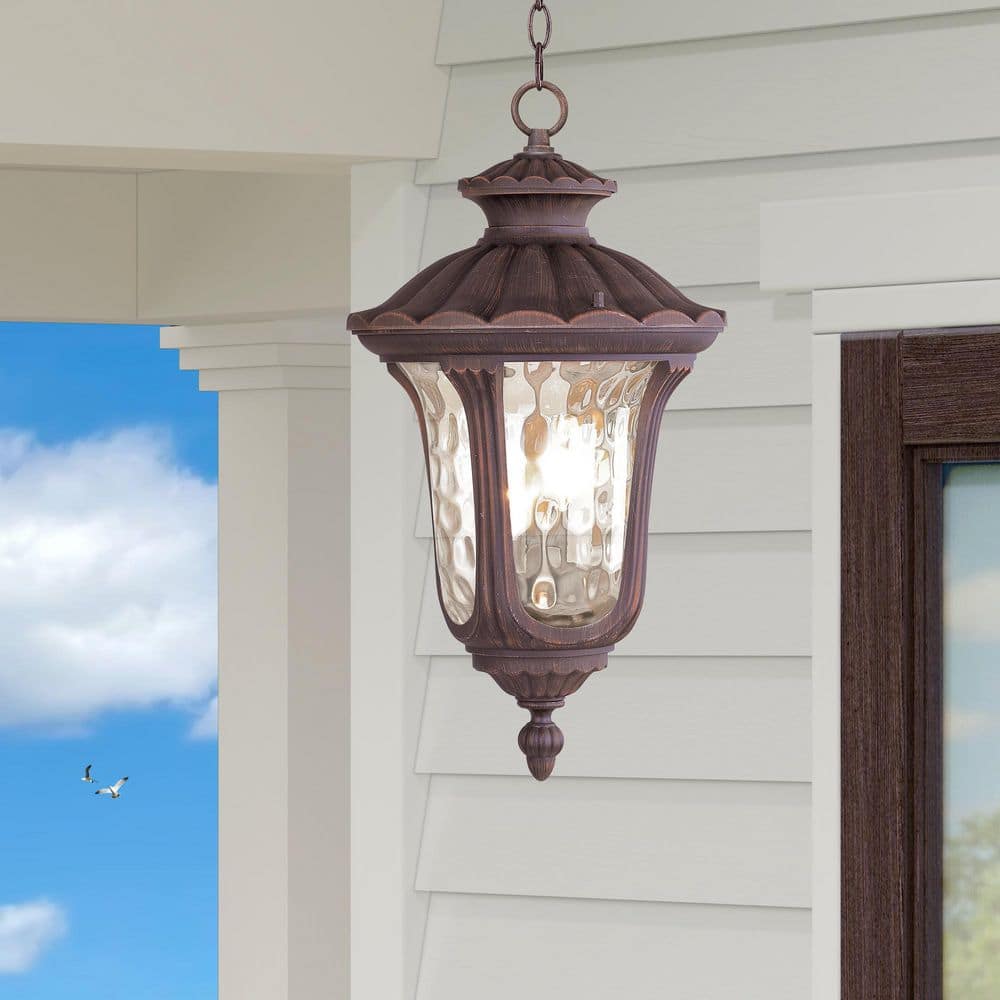 Whitingham 3--Light Imperial Bronze Hardwired Outdoor Chandelier price history on PriceWatchPro