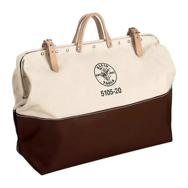 Klein Tools 6 in.High-Bottom Canvas Tool Bag