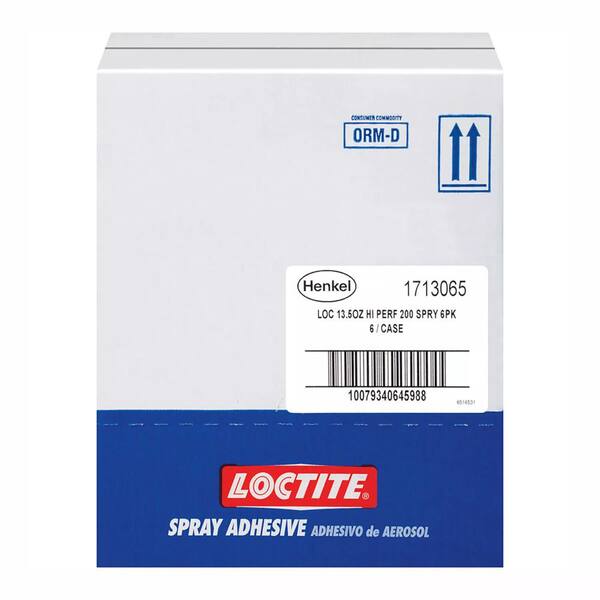 Loctite 13.5 fl. oz. High Performance Spray Adhesive (6-Pack) 1713065 - The  Home Depot