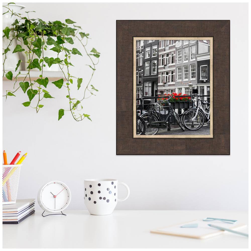 Classic 11x14 Gold and Bronze Wall Picture Frame