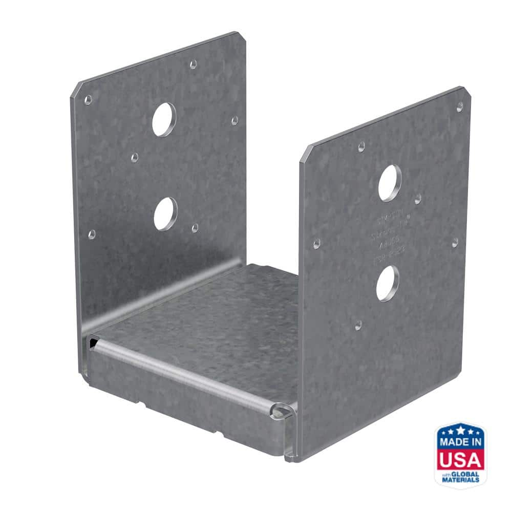 UPC 044315119606 product image for ABU ZMAX Galvanized Adjustable Standoff Post Base for 6x6 Nominal Lumber | upcitemdb.com