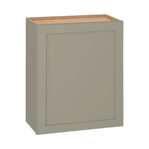 Westfield Dusk Gray Shaker Stock Assembled Wall Kitchen Cabinet (24 in. W x 12 in. D x 30 in. H)