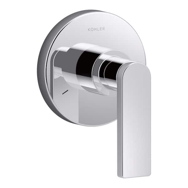 KOHLER Composed 1-Handle Valve Handle Trim Kit in Matte Black (Valve Not Included)