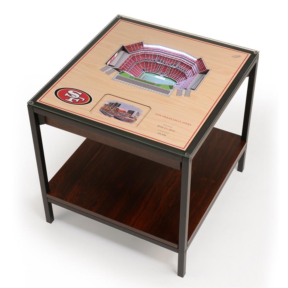 : San Francisco 49ers, End Zone at Levi's Stadium - 44x18-inch  Double Mat, Deluxe Framed NFL Picture by Blakeway Panoramas : Sports &  Outdoors