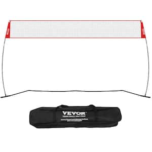 Freestanding Volleyball Training Net for Indoor or Outdoor Use Adjustable Height Portable Net System