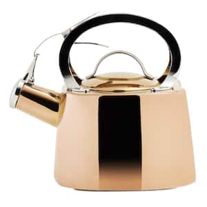 DuraCopper 8.45-Cup Stovetop Tea Kettle in Copper