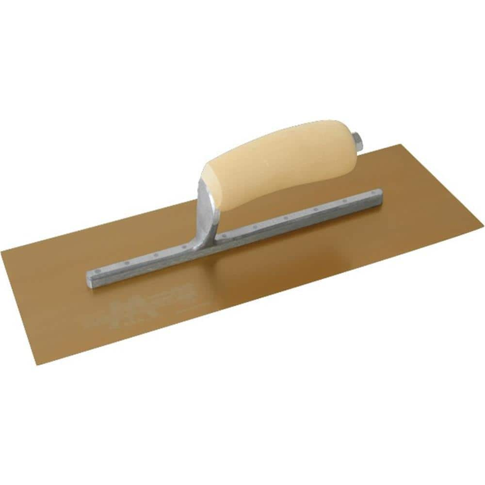 MARSHALLTOWN 14 In. X 5 In. DuraFlex Finishing Trowel With Long ...