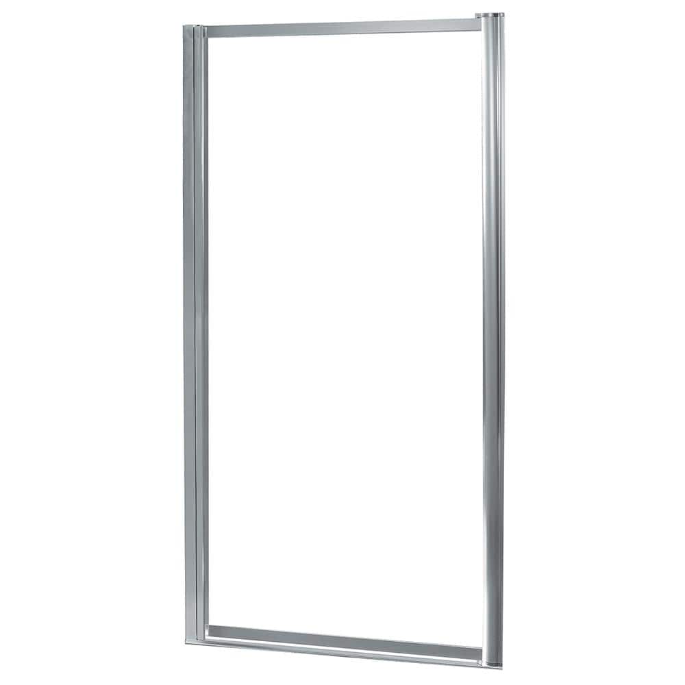 CRAFT + MAIN Tides 25 in. W x 65 in. H Framed Pivot Shower Door in