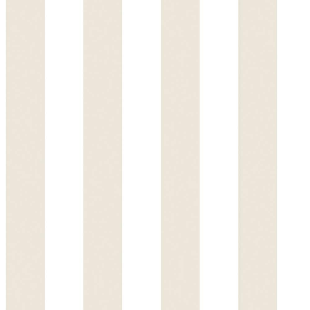 Smart Stripes 2 Traditional Stripe Wallpaper in Taupe and White G67526 ...