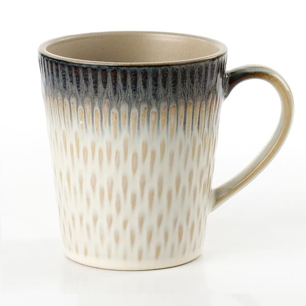 16-Piece Blue Drop Stoneware Set (Service for 4)