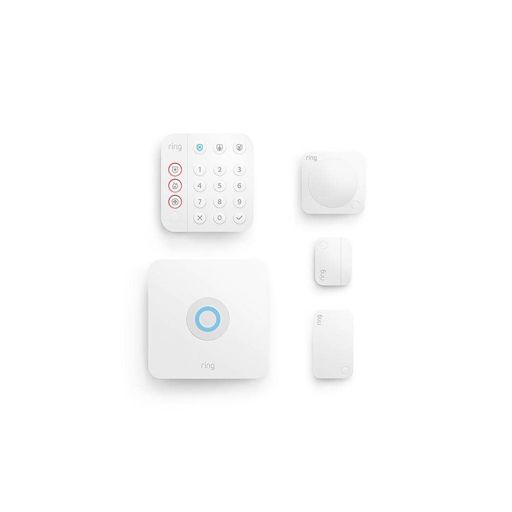 NEW * Ring Alarm 5 Piece Kit (1st Gen) Home Security System. Works with  Alexa 842861101959