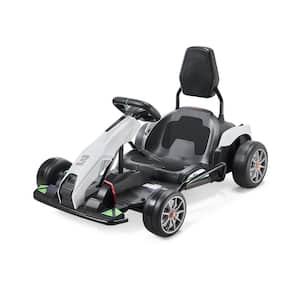 Electric Go Kart 24V 9Ah Battery, Pedal Go Kart Portable Outdoor Race Toy for Kids Ages 6+ 200W Motor 7.5 MPH Speed