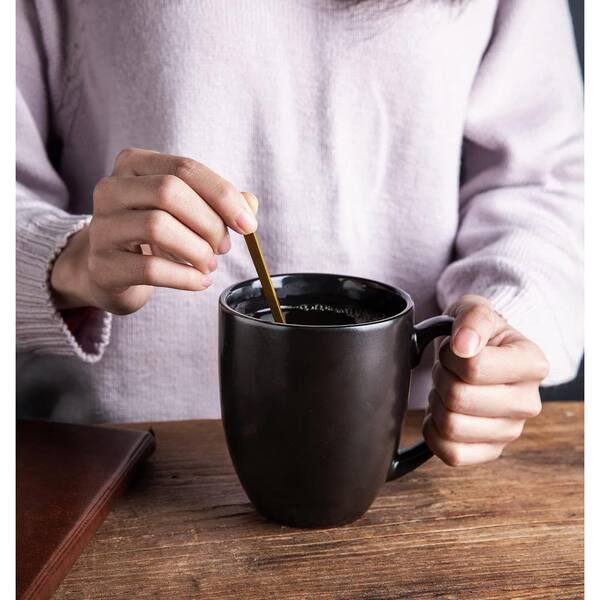 Matte Black Coffee Mug (16 oz.)