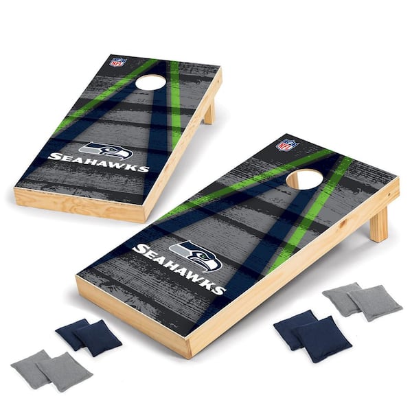 Seattle Seahawks Cornhole Boards, Seahawks Bean Bag Toss Games