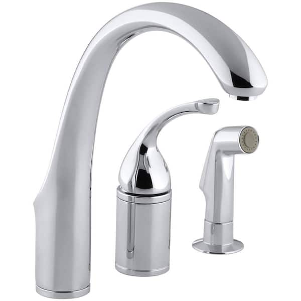 Polished Chrome Kohler Standard Kitchen Faucets K 10430 Cp 64 600 