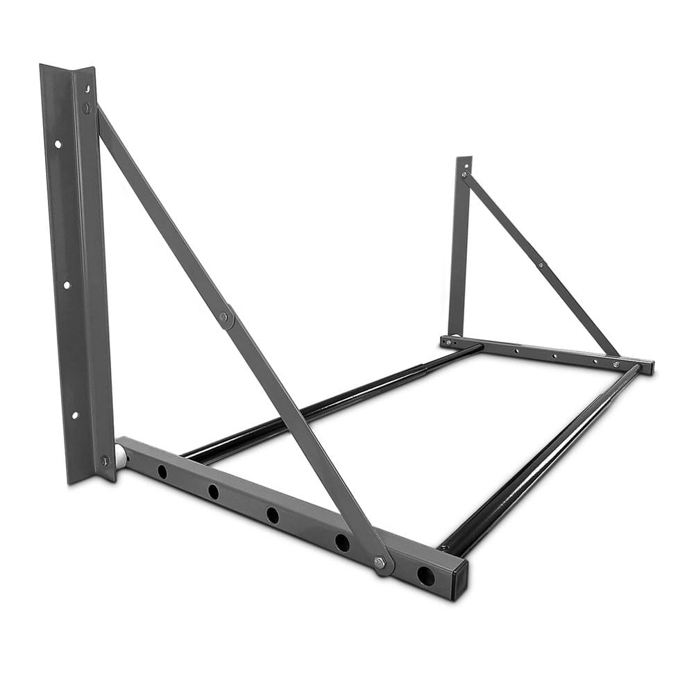 Max 48 in. x 22 in. x 22 in. Grey Folding Tire Wheel Rack, Wall Mount Multi