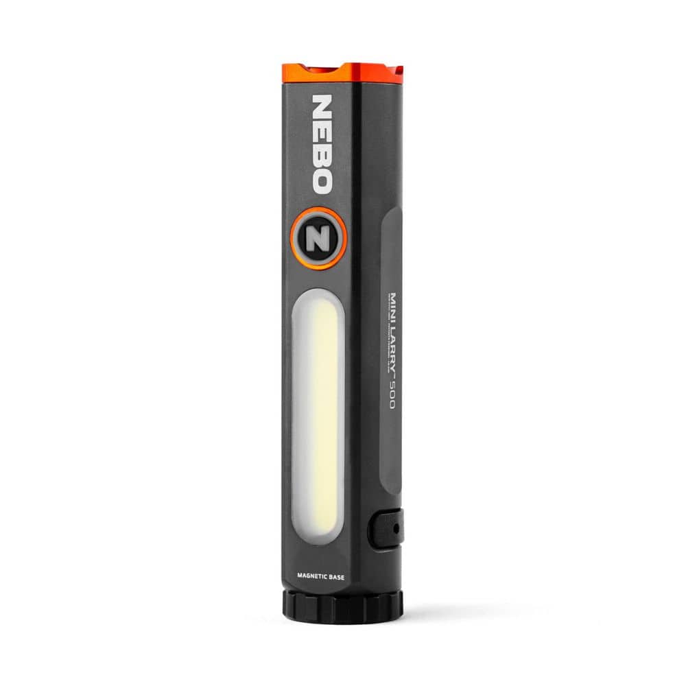 NEBO Mini Larry 500 Lumens Rechargeable LED Tactical Flashlight