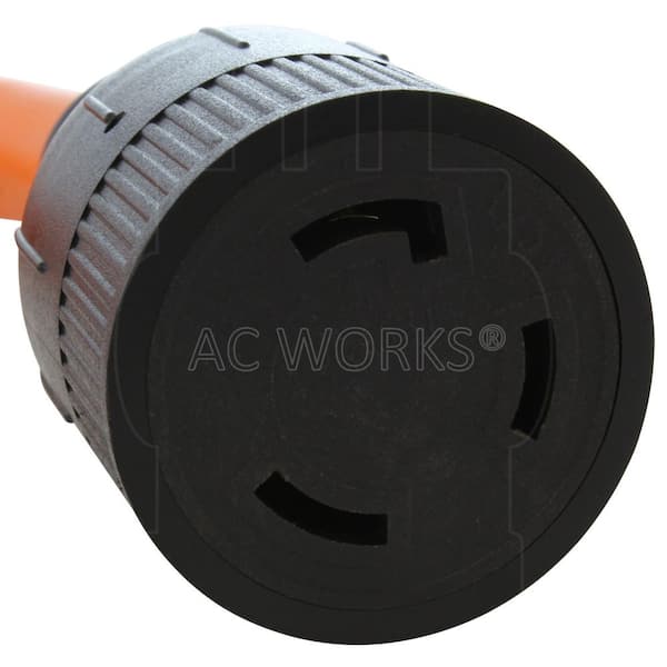 RV Adapter Cord Sets, 15 Amp NEMA 5-15P to 30 Amp NEMA L5-30R, Twist