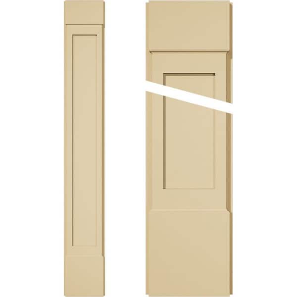 Ekena Millwork 2 in. D x 10 in. W x 72 in. L Primed Polyurethane Pilaster 1- Pack