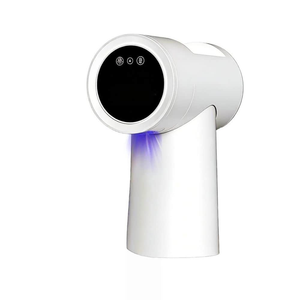 1-Pack Wall Mounted 3-in-1 Toothbrush Holder with Smart Sensor Lid, UV Light, Heated Air Drying, Magnetic Cup in White price history on PriceWatchPro