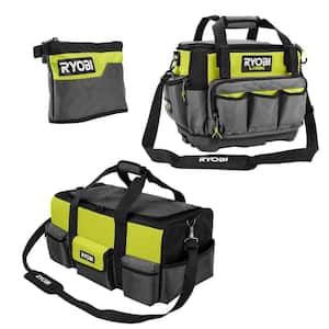 12 in. Zipper Pouch with 24 in. Tool Bag and LINK 17 in. Tool Bag