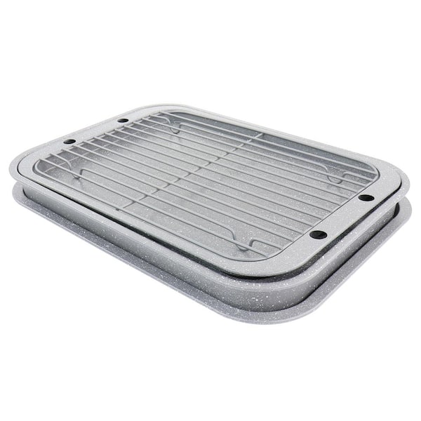 Oster Baker s Glee Aluminum Cookie Sheet 20 12 x 12 Silver