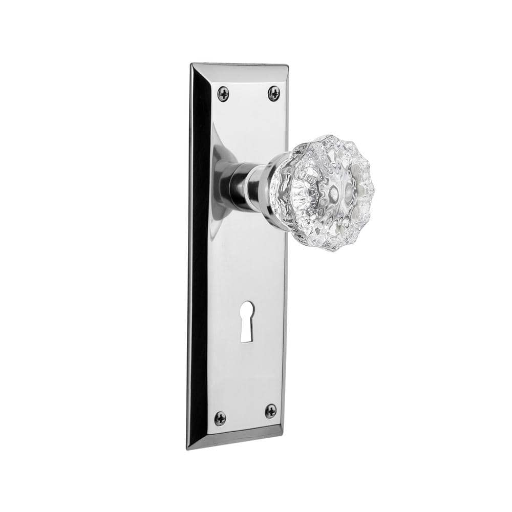 2.75 Nostalgic Warehouse 721936 Prairie Plate with Keyhole Passage Crystal Emerald Glass Door Knob in Unlaquered Brass 2.75 Nostalgic Warehouse 721936 Prairie Plate with Keyhole Passage Crystal Emerald Glass Door Knob in Unlaquered Brass