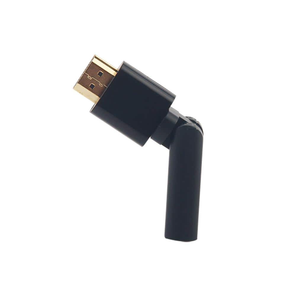 Short 90 degree Left Right UP Down angle HDMI-compatible Cable Double HDTV  Line Male to