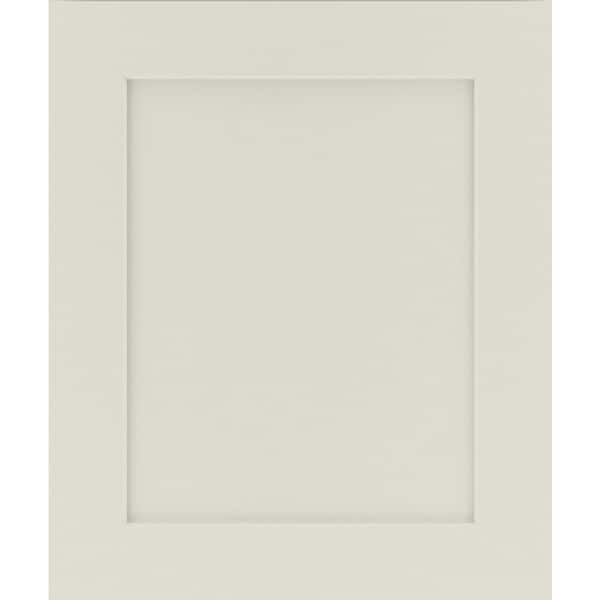 Cottage 14.5 in. W x 0.75 in. D x 14.5 in. H in Swan Cabinet Door Sample