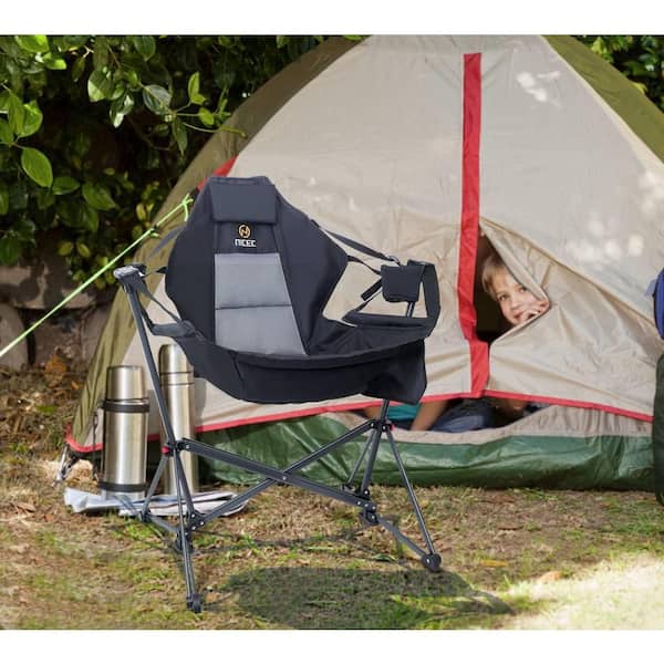 MUKE 2.5 ft. Freestanding Portable Hammock Camping Chair with