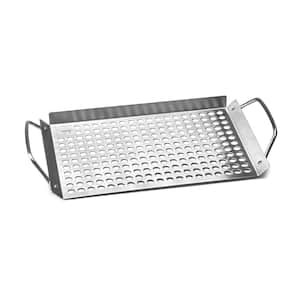 11 in. x 7 in. Stainless Steel Grill Topper Grid