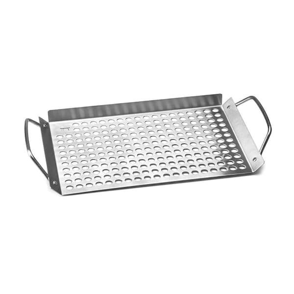 Outset 11 in. x 7 in. Stainless Steel Grill Topper Grid