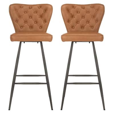 camel swivel bar stools